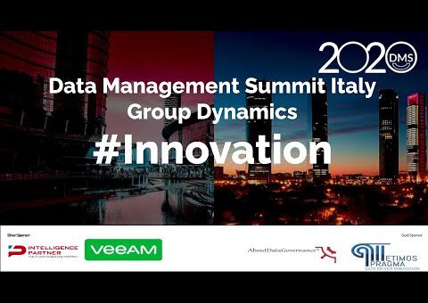 DMS Italy 2020 - Group Dynamics #Innovation moderated by Stefano Brigaglia