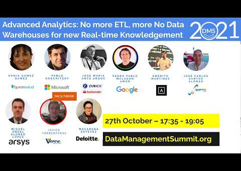 Data Management Summit Madrid 2021 - Mesa Redonda Advanced Analytics