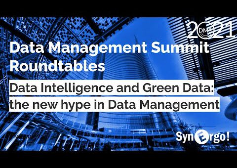 Data Management Summit Italy 2021: Data Intelligence & Green Data: the new hype in Data Management