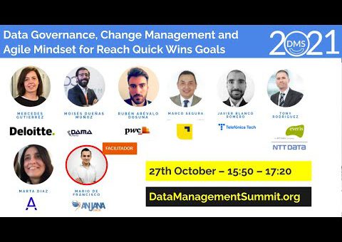 Data Management Summit Madrid 2021 - Mesa Redonda Data Governance